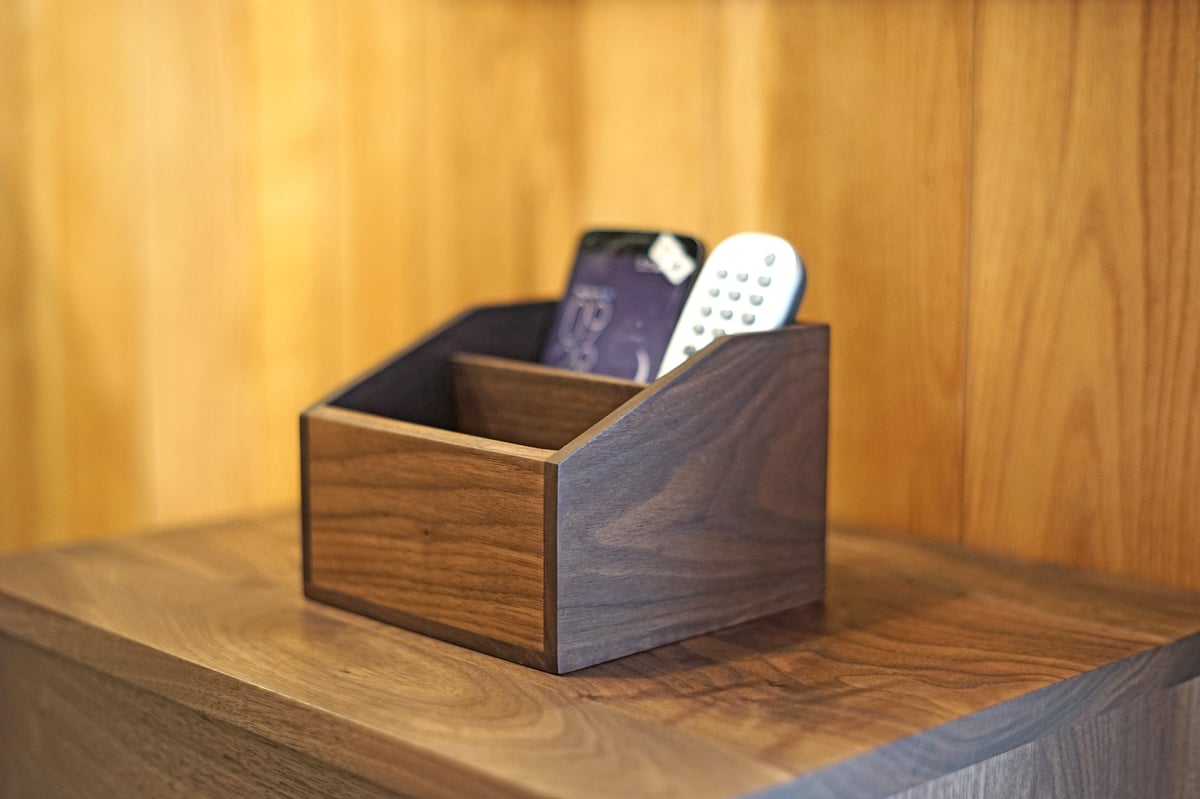 Walnut製 リモコン収納スタンド | WOODY'sPlus STORE