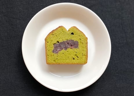 抹茶とあんこパウンドケーキ