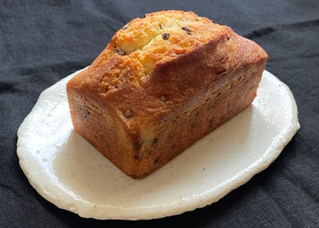 チョコミントパウンドケーキ