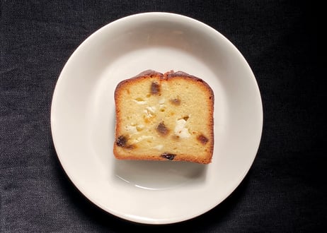白味噌と奈良漬パウンドケーキ