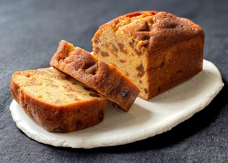 キャラメル林檎パウンドケーキ