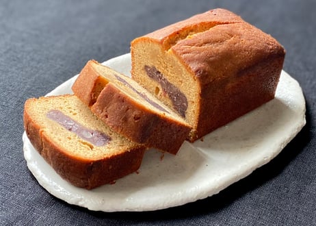 きな粉とあんこパウンドケーキ