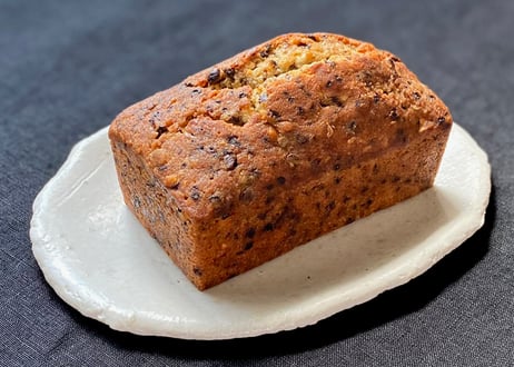 コーヒーチョコアーモンドパウンドケーキ