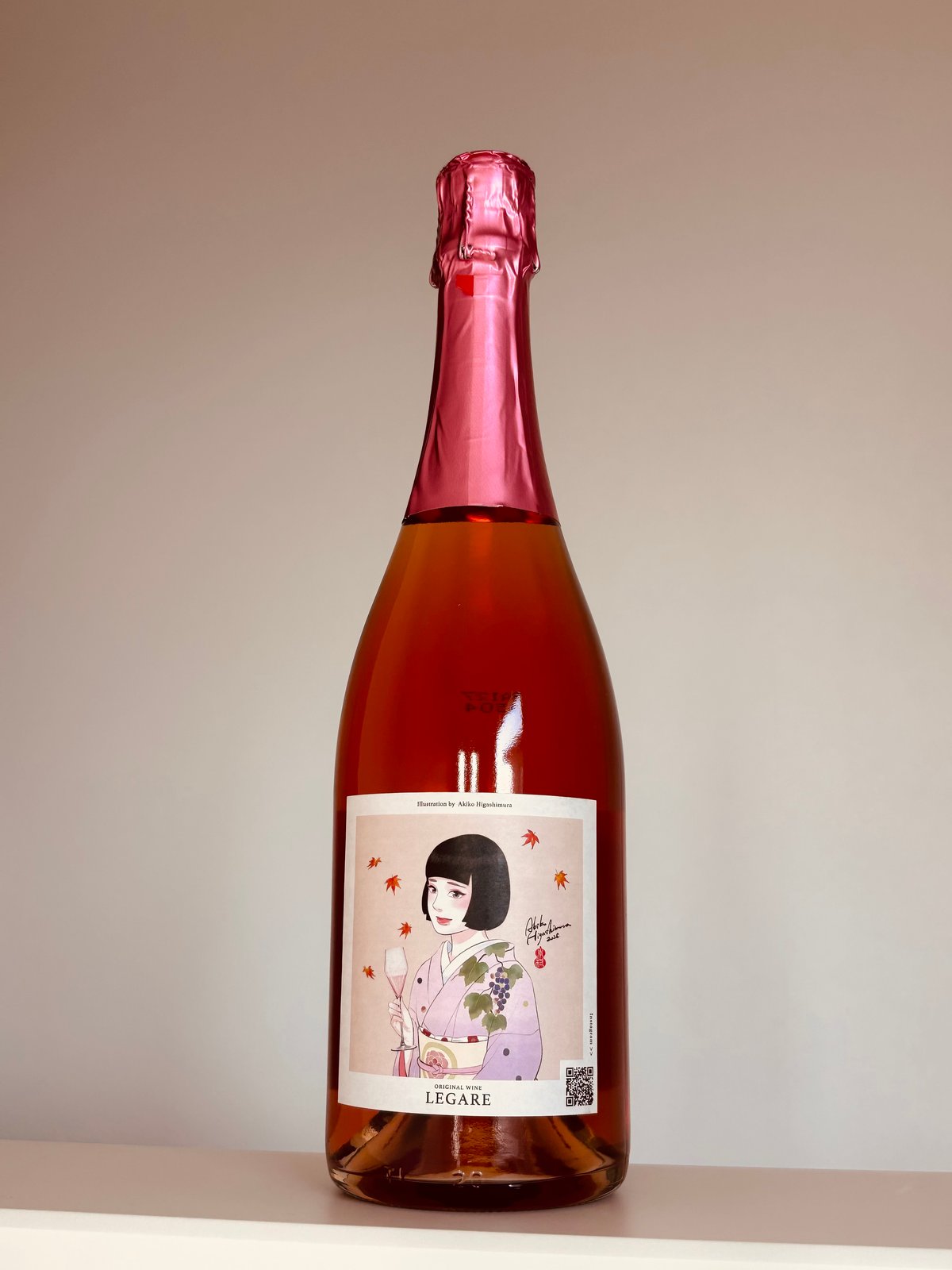 LEGARE ロゼスパークリング 東村アキコラベル | ORIGINAL WINE LEGARE