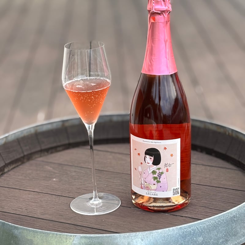 LEGARE ロゼスパークリング 東村アキコラベル | ORIGINAL WINE LEGARE