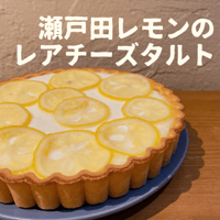 瀬戸田レモンのレアチーズタルト