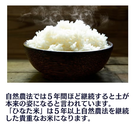 岡山県産　令和７年度産　在来種「朝日」　自然農法継続年数５年以上玄米　ひなた米