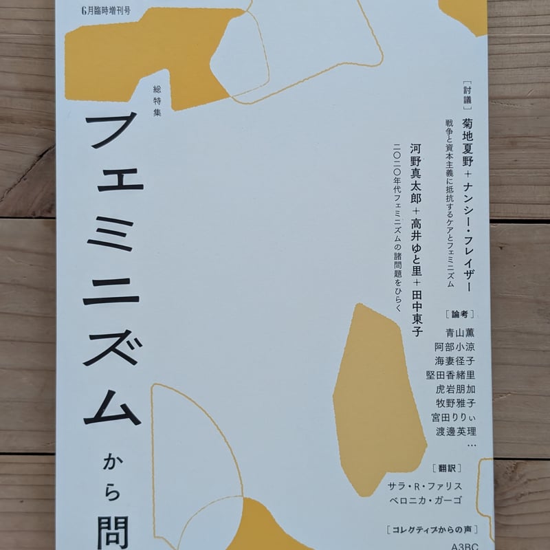 現代思想2026年6月臨時増刊号 総特集＝フェミニズムから問う | 裂け目