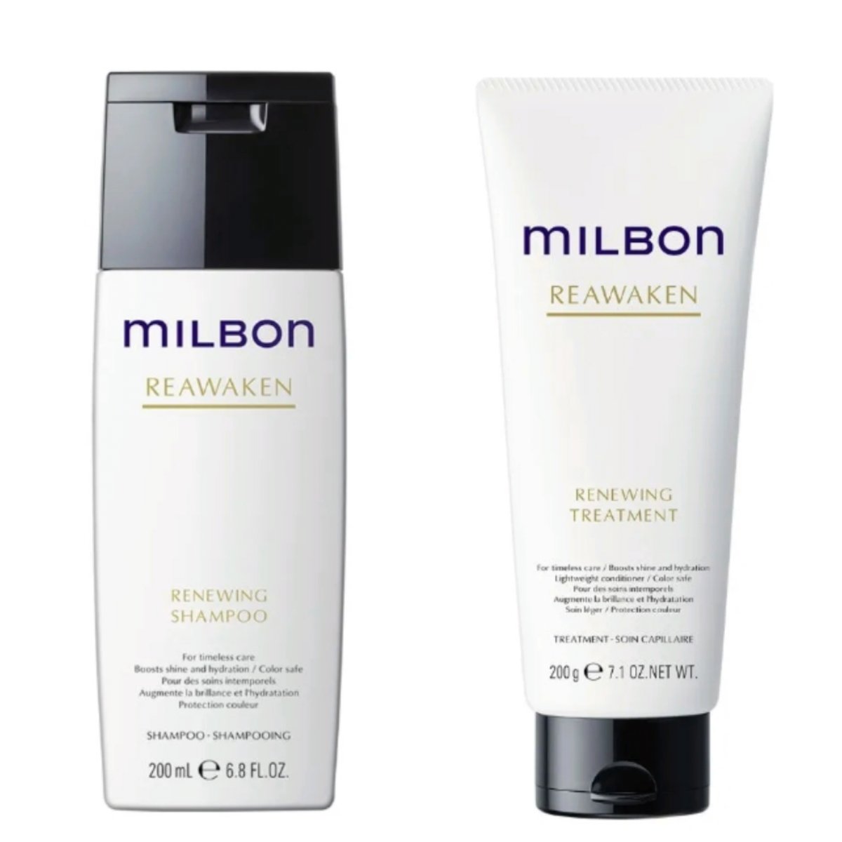 milbon Reawaken トリートメント 4本セット ミルボン リアウェイクン No.5 ウィークリーブースター 9g x 4本