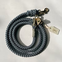 オートミール&ネイビーダイヤモンド（ROPE）
