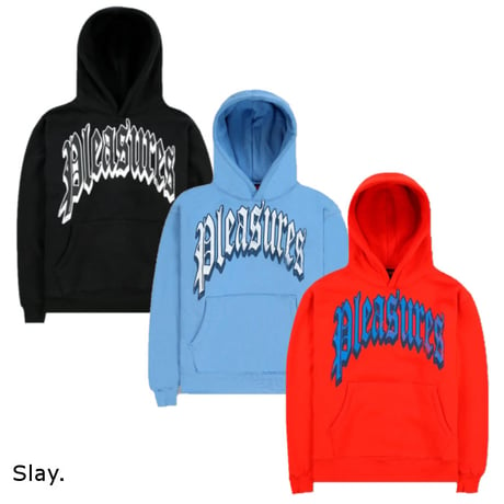 PLEASURES / TWITCH HOODIE プルオーバーフーディ