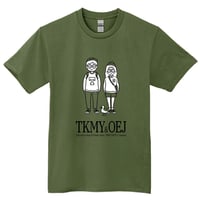 高宮君と大円寺ちゃん Tシャツ（ミリタリーグリーン）
