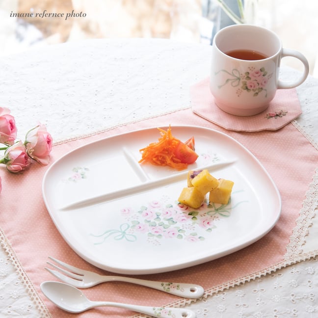 イマン ダイアナローズ プレート 2枚セット