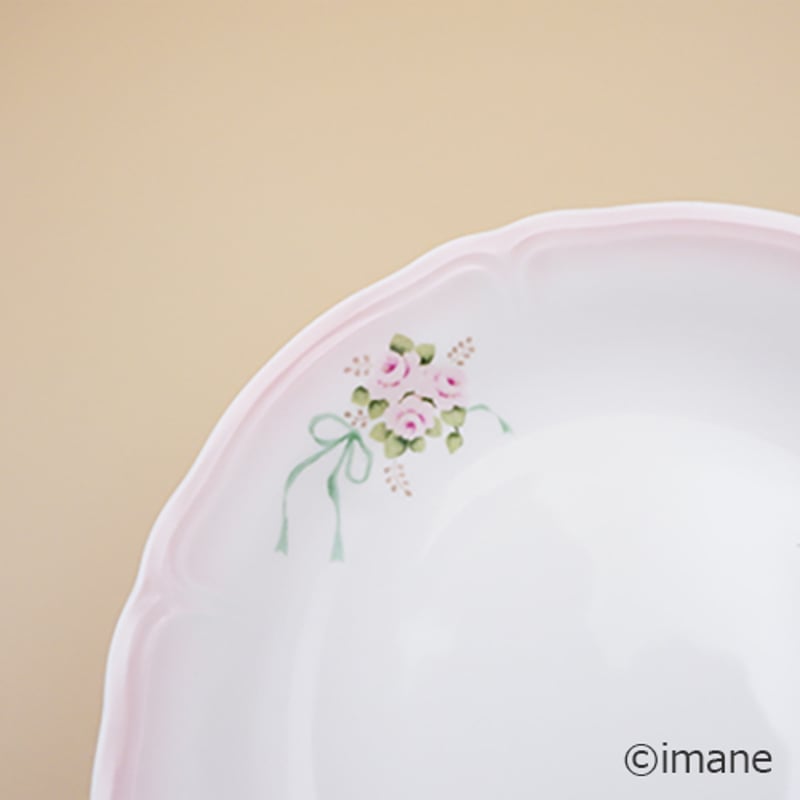 イマン　エマ　パスタプレート　２枚セット　マニーローズ イマン エマ パスタプレート | Frenchchic