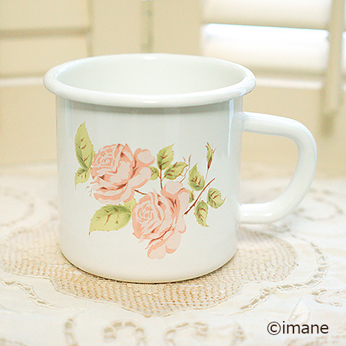 imane ダイアナローズ マグカップ ホーロー | Frenchchic