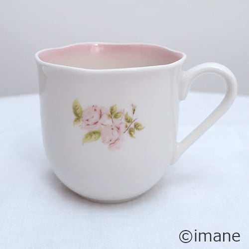 イマン　ダイアナローズ　天ぷら鍋　マニーローズ イマン ダイアナローズ 天ぷら鍋 美品 キャセロール ホーロー