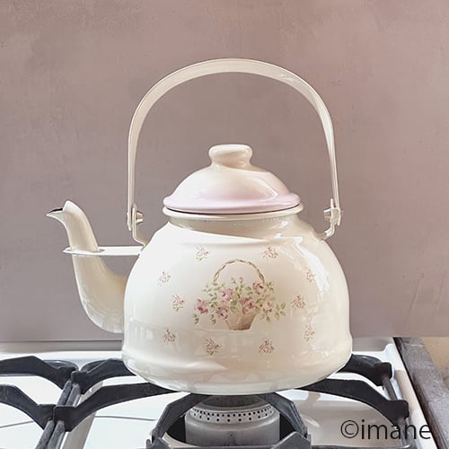 imane premire シリーズ】ローズバスケット レトロケトル1.5L | Frenc