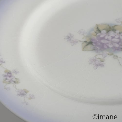 ご予約品】イマン スミレ ケーキ皿（限定50個） | Frenchchic
