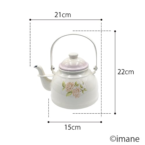 imane premire シリーズ】ダイアナローズ レトロケトル1.5L | French