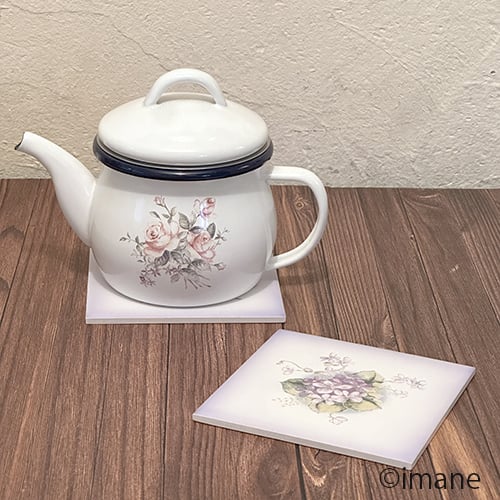 イマンビビアンタイルプレート ご予約商品】イマン タイル 10.8cm 4枚SET | Frenchchic