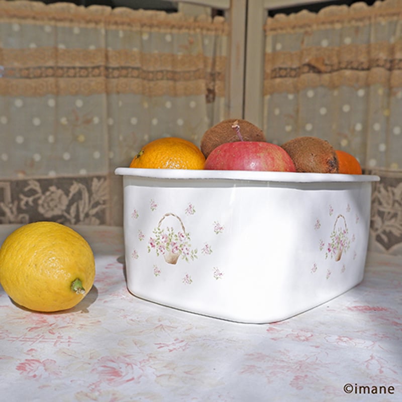 イマン ローズバスケット ウォッシュタブ ストッカー