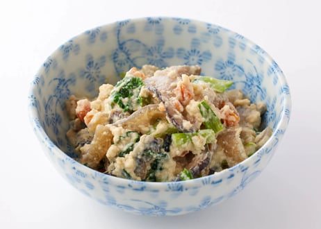 たっぷりお野菜の白和え
