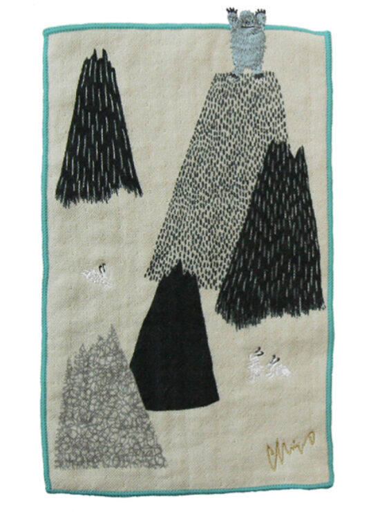 moritaMiW】ちいさなポケットハンカチ / バンザイイエティ | Elama