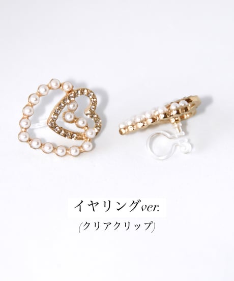 Pure Heartピアス/イヤリング