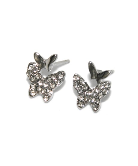 Twin Butterflyピアス/イヤリング