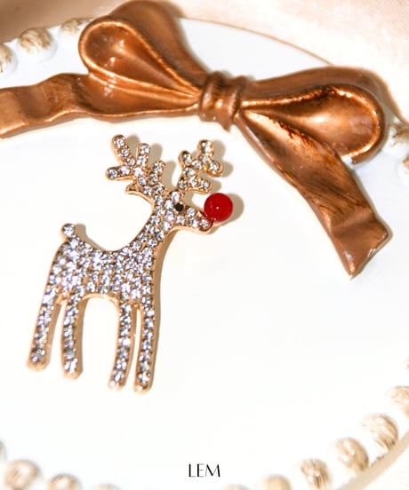 Reindeerブローチ