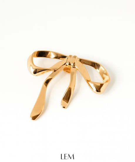 Gold Ribbonブローチ