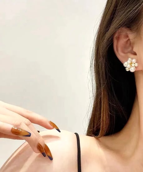 Bubble Pearlピアス/イヤリング