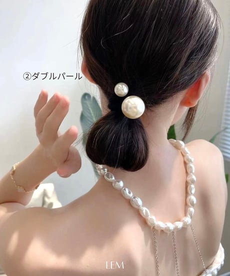 Daily Pearlヘアゴム