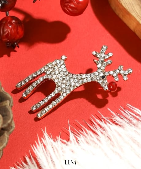 Reindeerブローチ