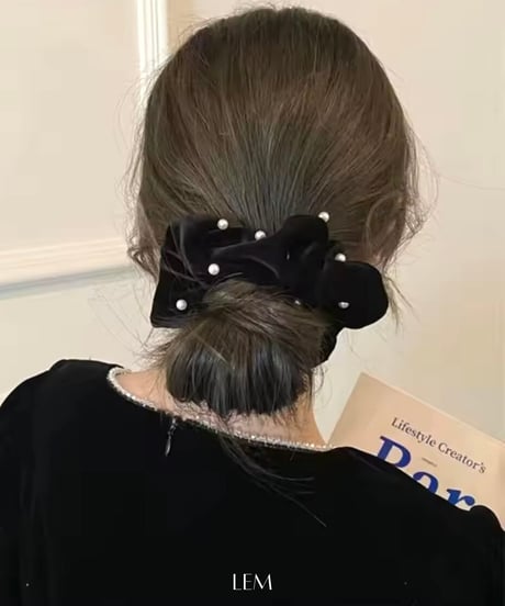 Velvet Pearlシュシュ