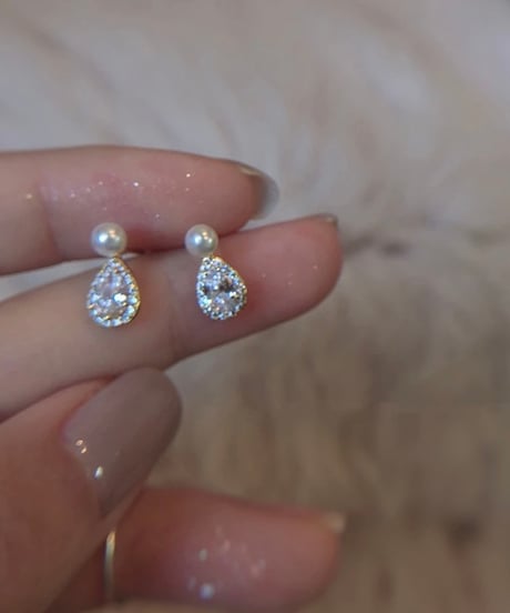 Teardropピアス/イヤリング