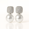 Square Pearlピアス/イヤリング