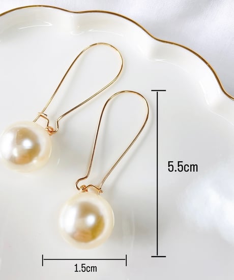 Large Pearlピアス