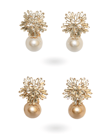 Zirconia Pearlピアス