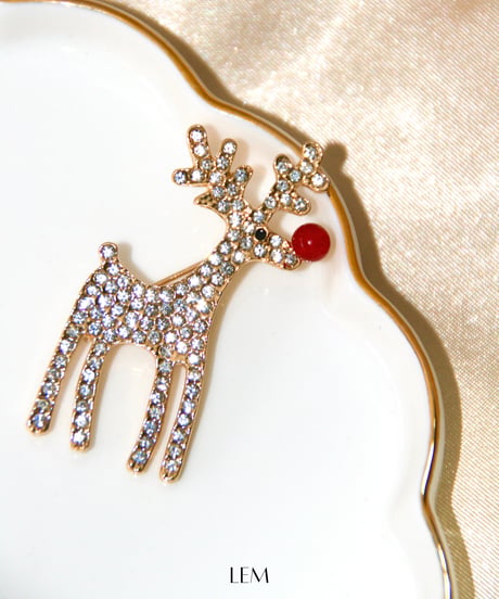 Reindeerブローチ