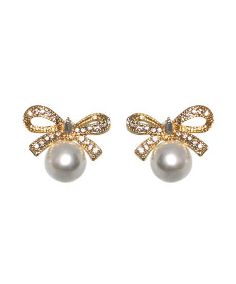 Zirconia Ribbonピアス