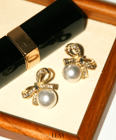 Zirconia Ribbonピアス