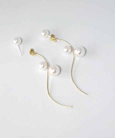 Elegant Pearlピアス