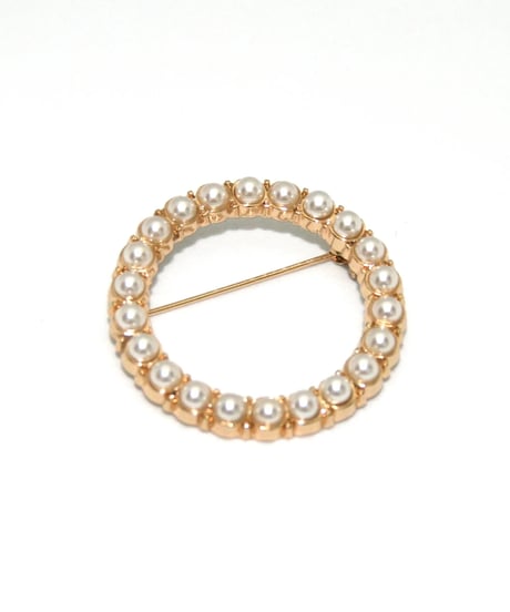 【Brooch】パールリング