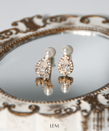 Teardropピアス/イヤリング
