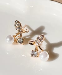 Cherry Pearlピアス/イヤリング