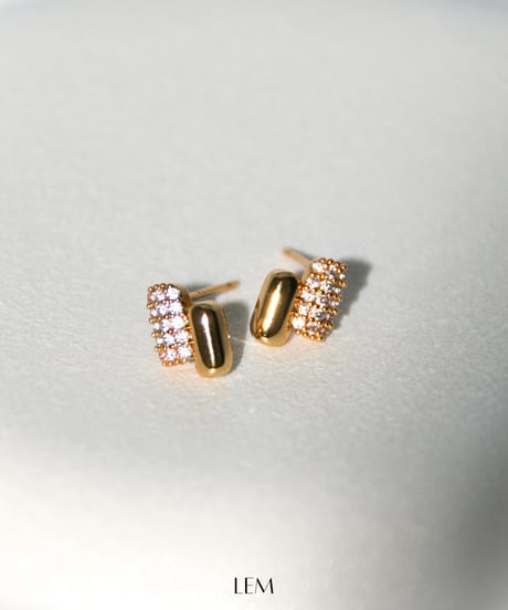 Double Beansピアス/イヤリング