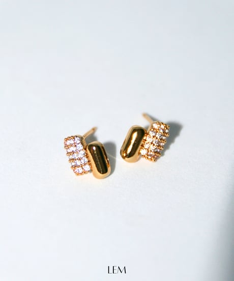 Double Beansピアス/イヤリング