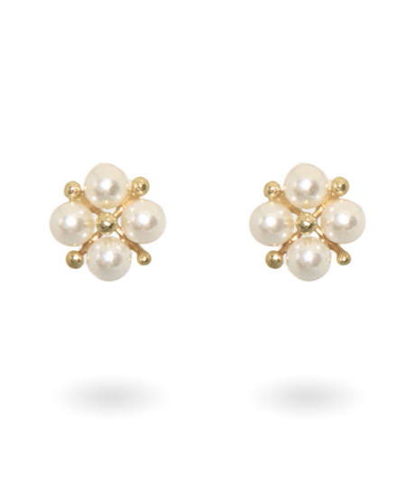 Cross Pearlピアス/イヤリング