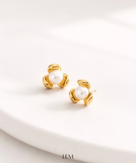 Flower Pearlピアス/イヤリング